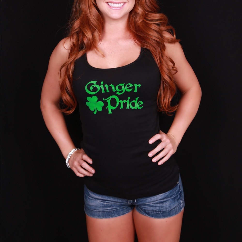Ginger pride tank top